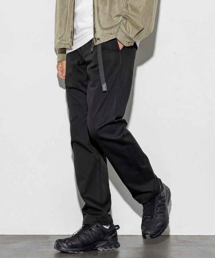 SOLOTEX 修身剪裁編織腰帶攀巖褲