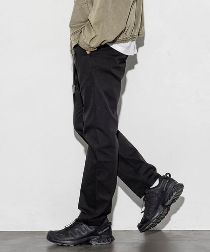 SOLOTEX 修身剪裁編織腰帶攀巖褲