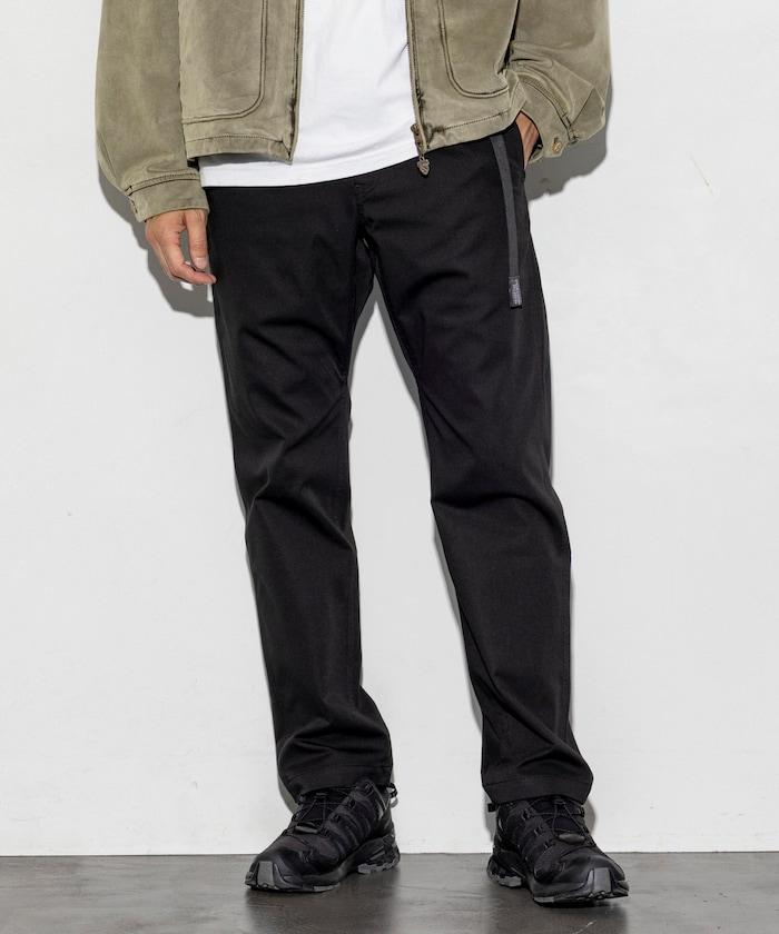 SOLOTEX 修身剪裁編織腰帶攀巖褲