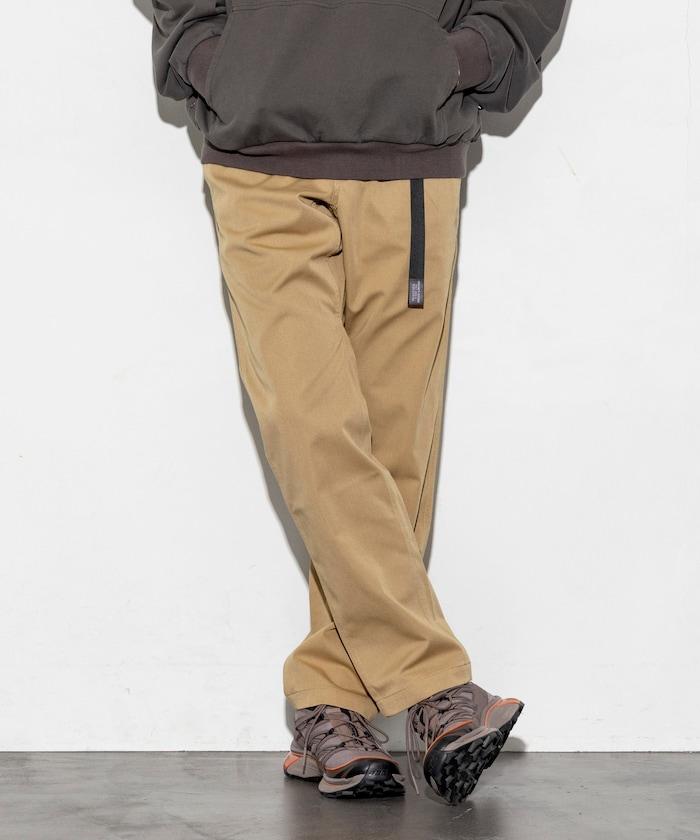 SOLOTEX 修身剪裁編織腰帶攀巖褲