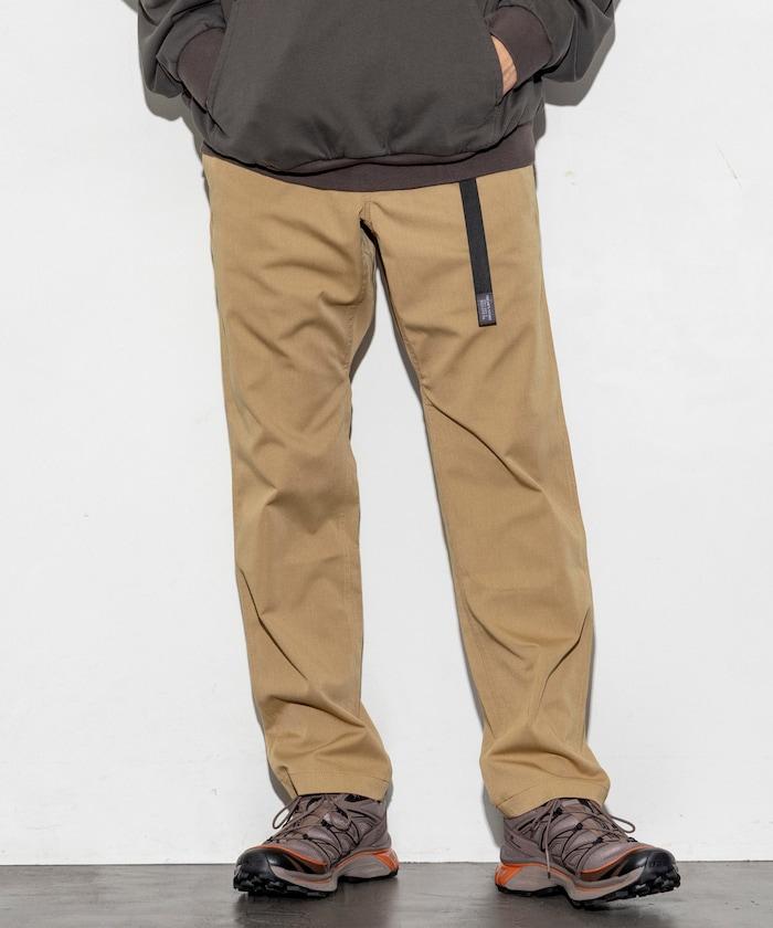 SOLOTEX 修身剪裁編織腰帶攀巖褲