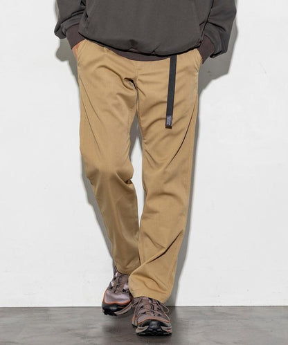 SOLOTEX 修身剪裁編織腰帶攀巖褲