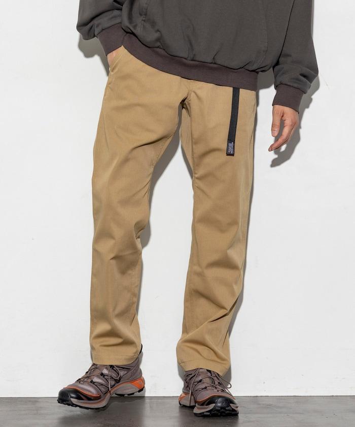 SOLOTEX 修身剪裁編織腰帶攀巖褲