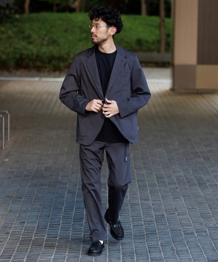 SOLOTEX 修身剪裁編織腰帶攀巖褲