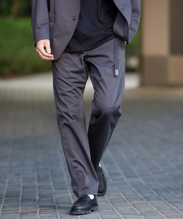 SOLOTEX 修身剪裁編織腰帶攀巖褲