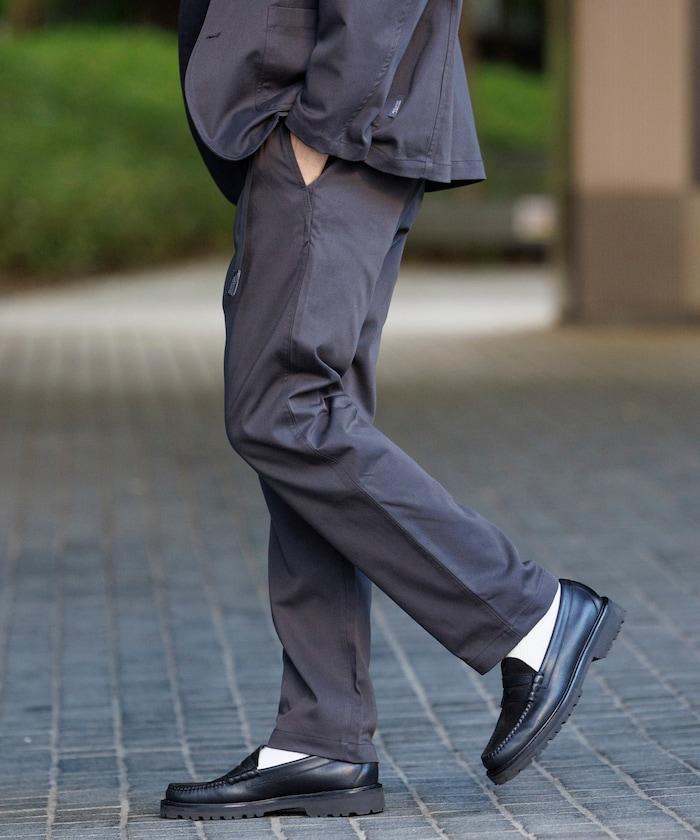 SOLOTEX 修身剪裁編織腰帶攀巖褲