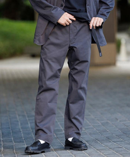 SOLOTEX 修身剪裁編織腰帶攀巖褲