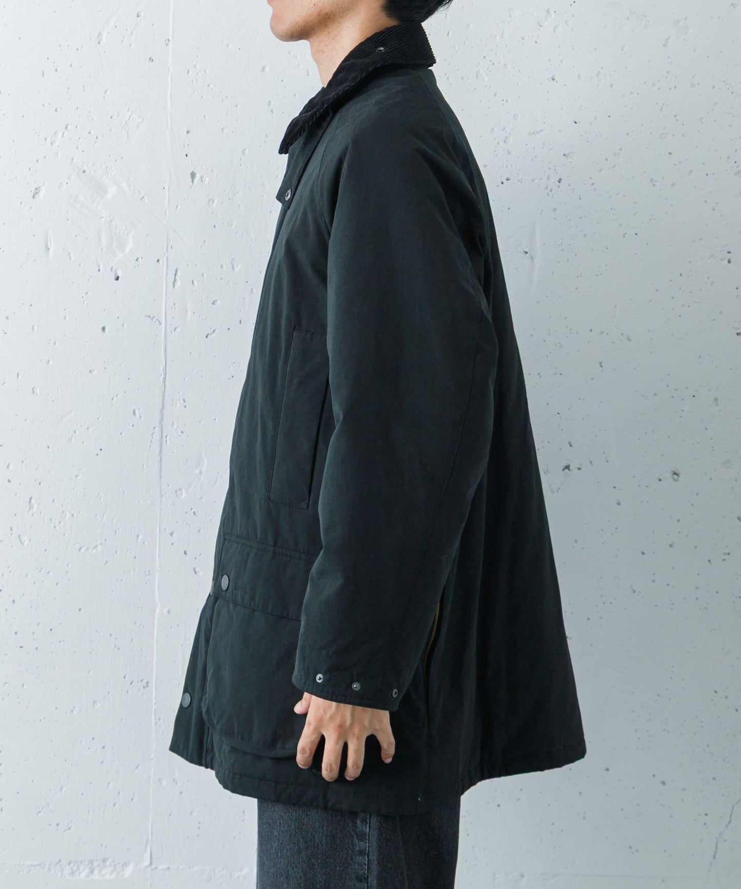 Barbour×URBAN RESEARCH 加厚寬鬆BEAUFORT夾克