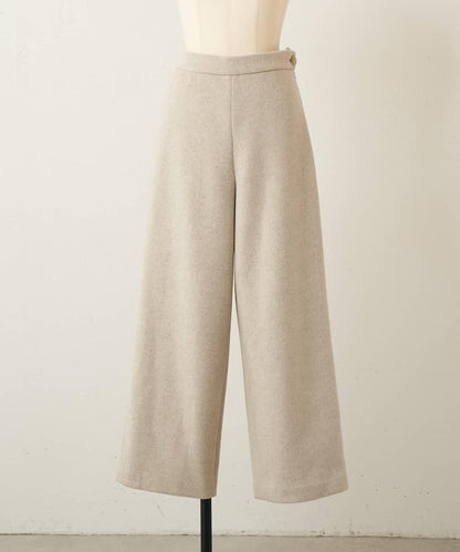 《15 quinze》羊毛海狸呢長褲