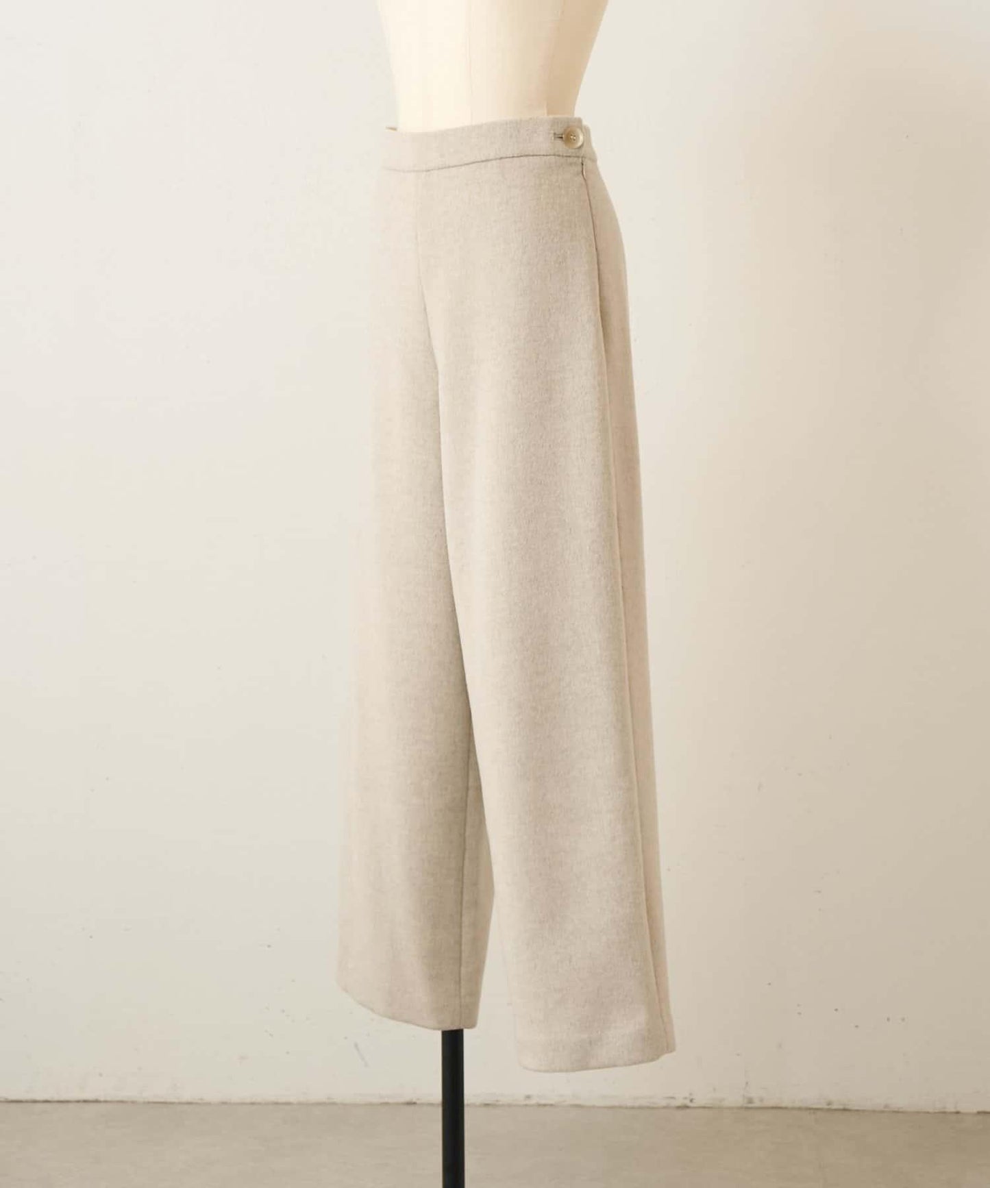 《15 quinze》羊毛海狸呢長褲