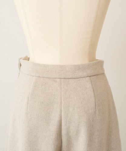 《15 quinze》羊毛海狸呢長褲