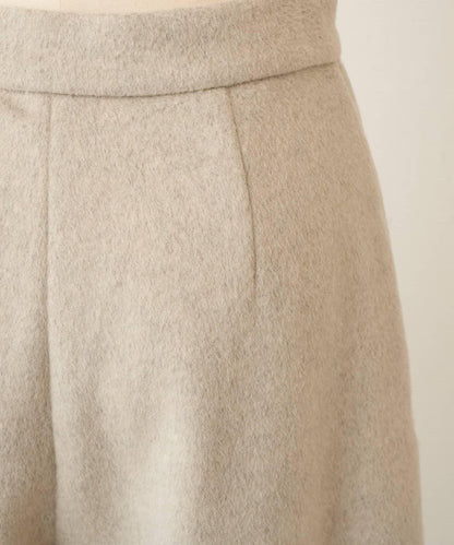 《15 quinze》羊毛海狸呢長褲