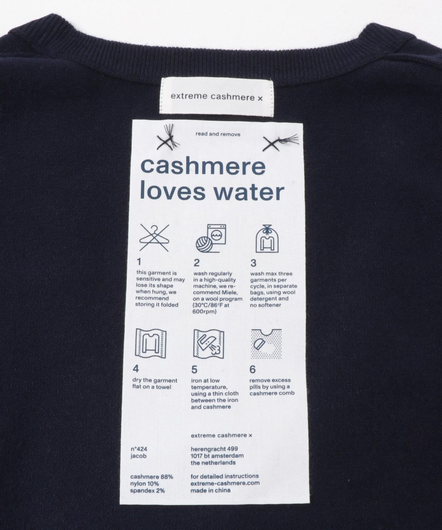 Extreme Cashmere jacob