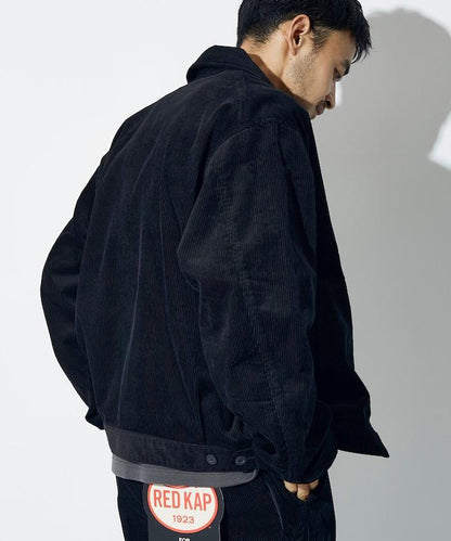RED KAP × FREAK'S STORE 聯名 SMU JK-22 SHORT LENGTH 拉鍊燈芯絨工裝夾克
