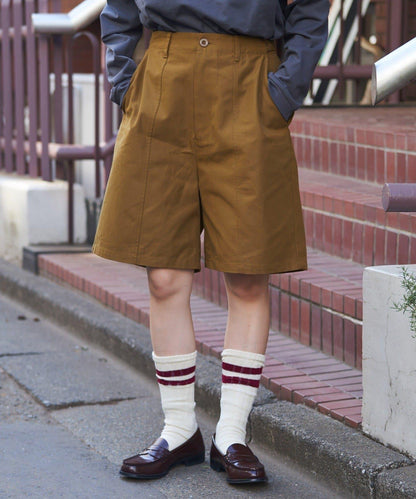 【GEVACO】腰部標籤裝飾中褲