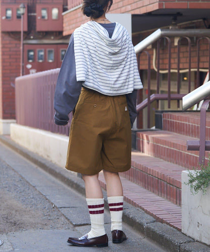 【GEVACO】腰部標籤裝飾中褲