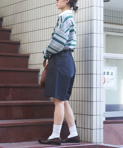 【GEVACO】腰部標籤裝飾中褲