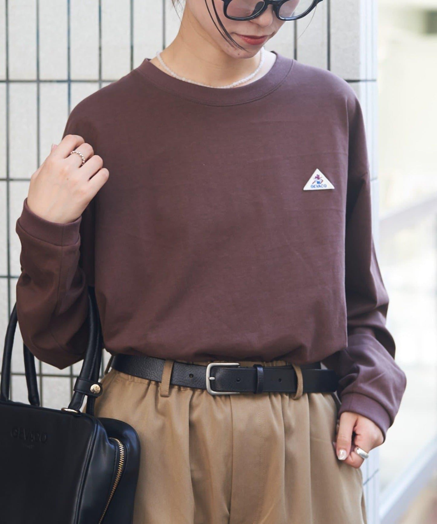 【GEVACO】基礎款長袖T恤