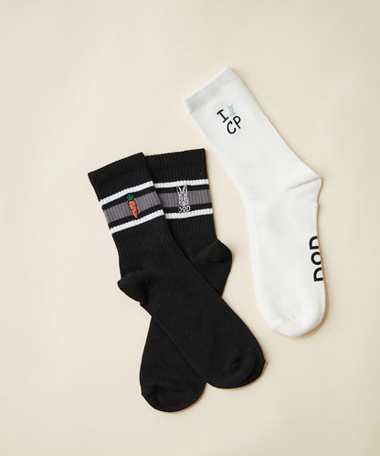 【DOD】【男女通用】2雙裝襪子