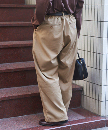 【GEVACO】抽繩休閒西裝褲