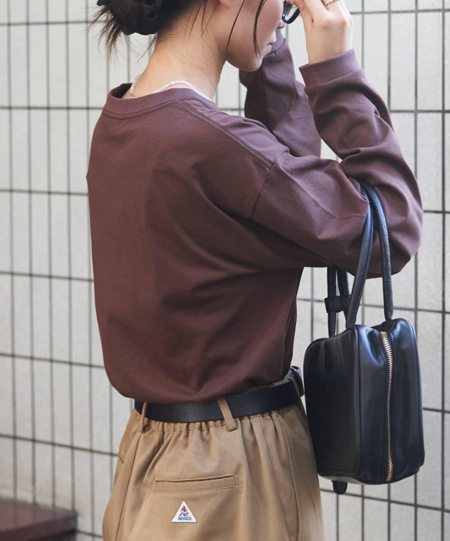 【GEVACO】基礎款長袖T恤