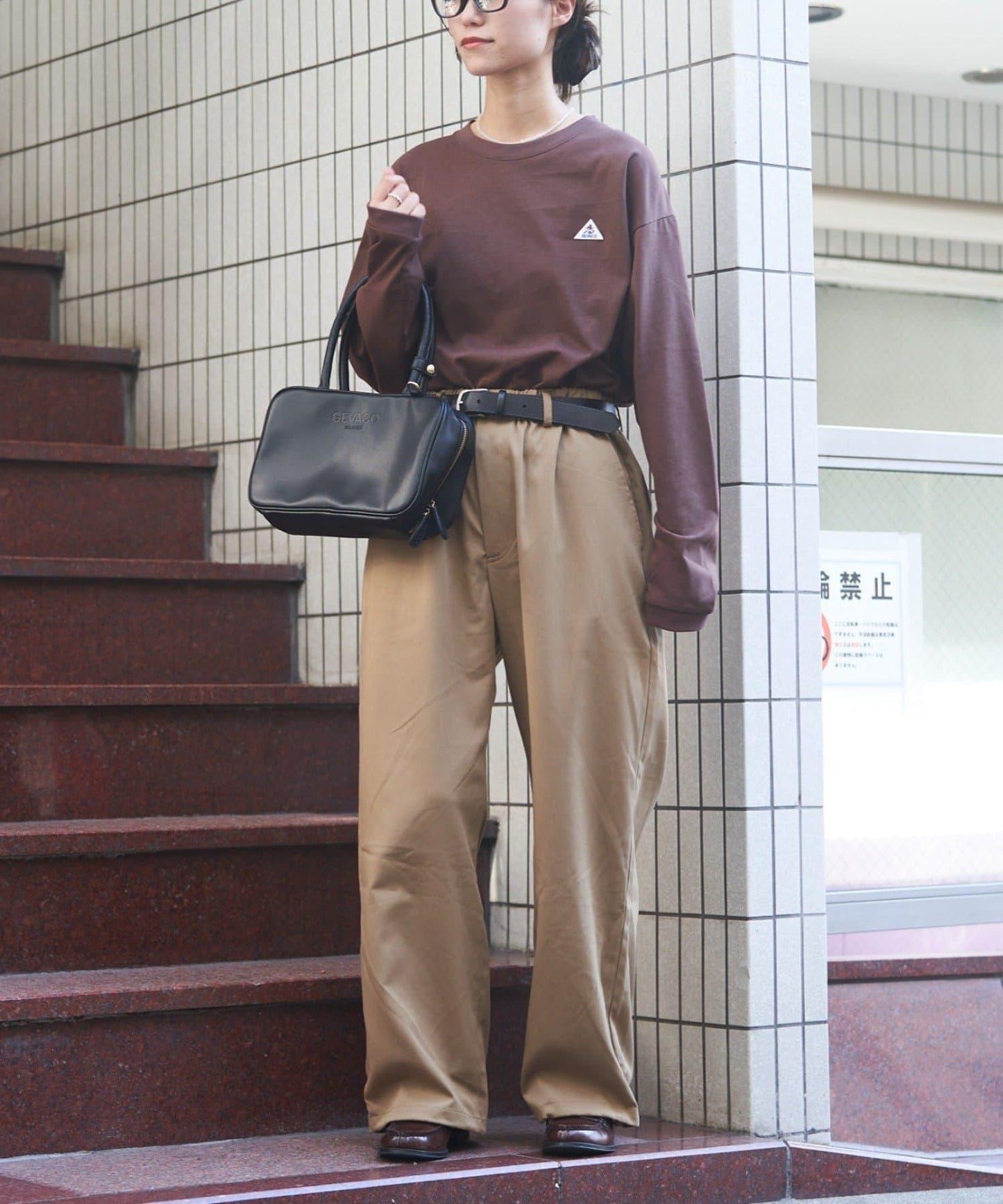 【GEVACO】基礎款長袖T恤