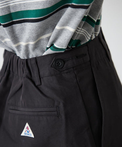 【GEVACO】腰部標籤裝飾中褲