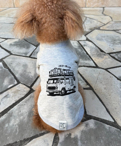 【DOD】【寵物服飾】汽車旅行T恤