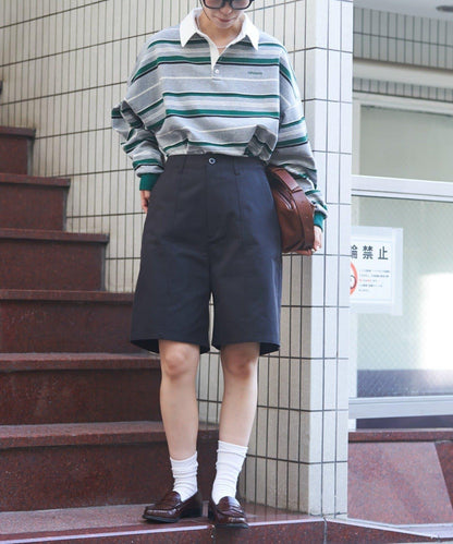 【GEVACO】多色條紋橄欖球衫