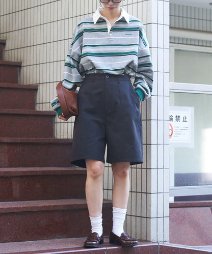 【GEVACO】多色條紋橄欖球衫