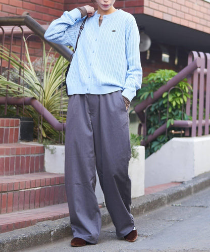 【GEVACO】抽繩休閒西裝褲