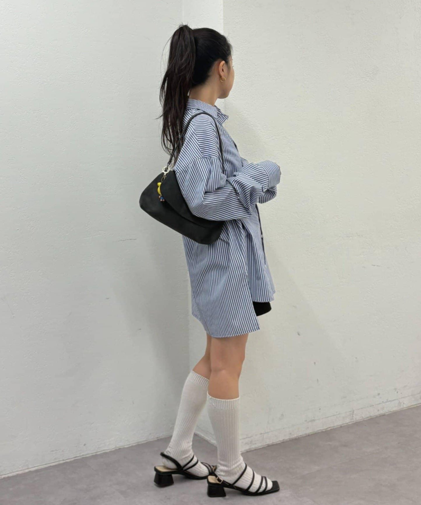 麂皮手提包