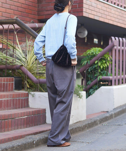 【GEVACO】抽繩休閒西裝褲