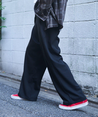 【GEVACO】抽繩休閒西裝褲