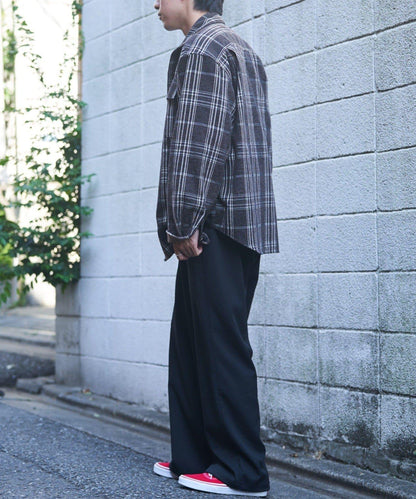 【GEVACO】抽繩休閒西裝褲