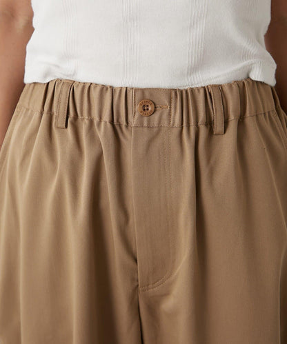 【GEVACO】抽繩休閒西裝褲