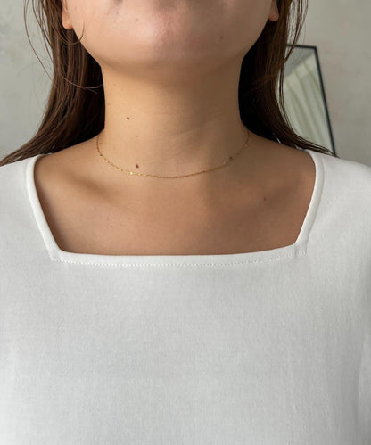 【MOMO】方領長袖T恤