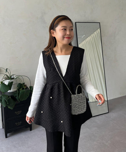 【MOMO】方領長袖T恤