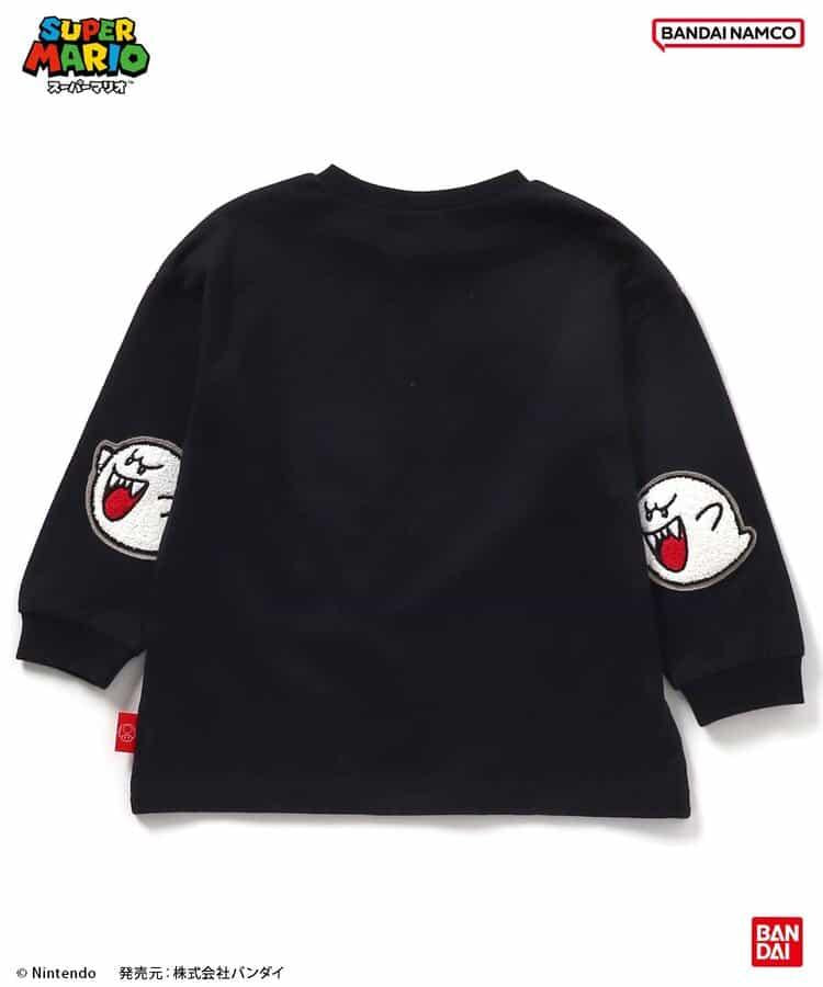 超級馬里奧 肘部補丁T恤