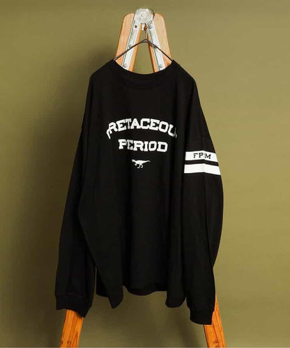 福井縣立恐龍博物館聯名數字長袖T恤（成人尺碼）