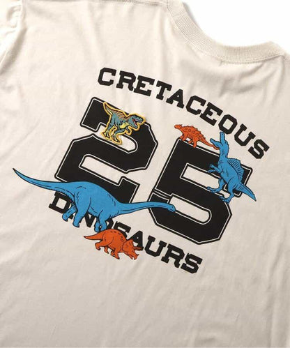 福井縣立恐龍博物館聯名數字長袖T恤（成人尺碼）