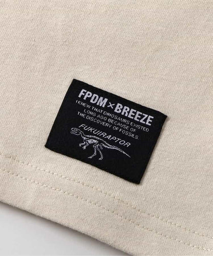 福井縣立恐龍博物館聯名數字長袖T恤（成人尺碼）