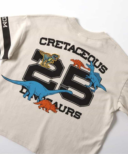 福井縣立恐龍博物館聯名數字長袖T恤（兒童尺碼）