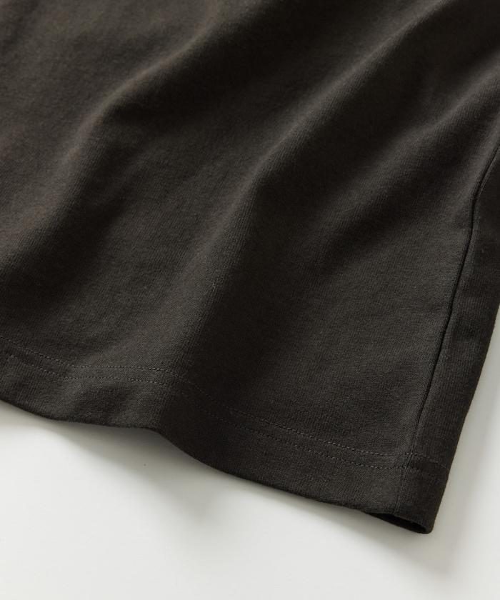 10.5盎司加厚亨利領長袖T恤