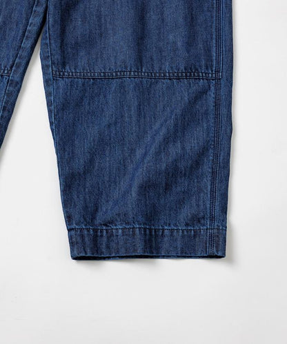 特別款牛仔獵裝雙膝工裝褲