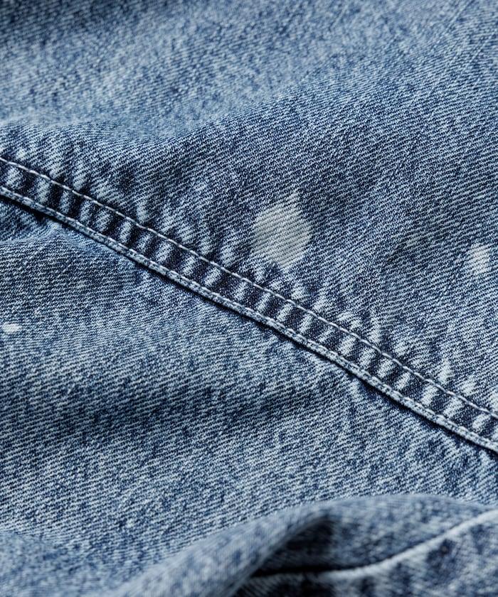 特別款牛仔獵裝雙膝工裝褲