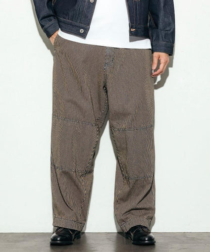 特別款牛仔獵裝雙膝工裝褲