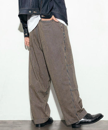 特別款牛仔獵裝雙膝工裝褲