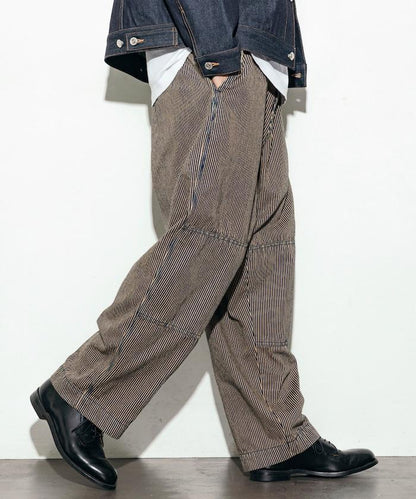 特別款牛仔獵裝雙膝工裝褲