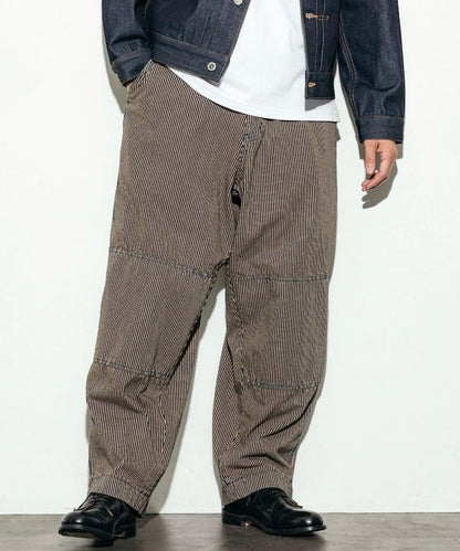 特別款牛仔獵裝雙膝工裝褲